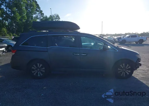 2014 Honda Odyssey Ex-L z USA, uszkodzony, nr VIN 5FNRL5H64EB090153